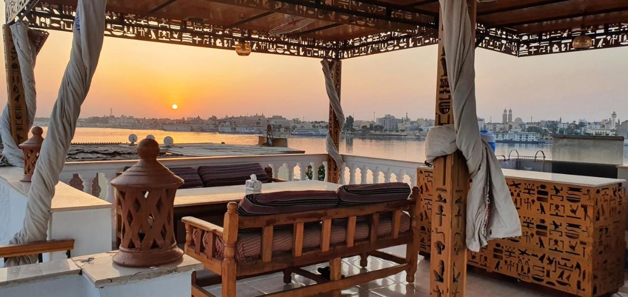 Nile Sunrise Flats Apartment ลักซอร์ ภายนอก รูปภาพ